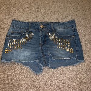 LEI Ashley lowrise jean shorts